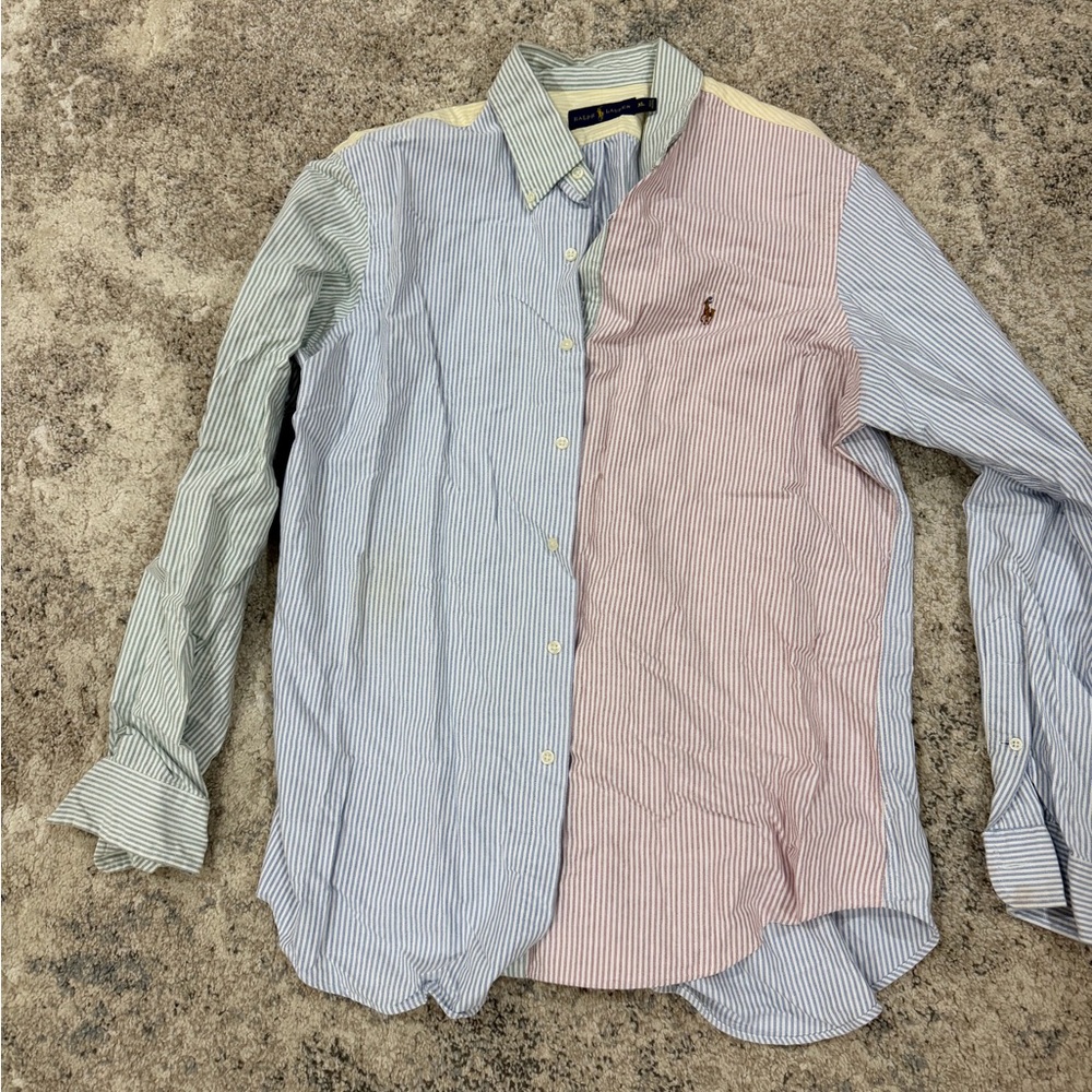 Ralph Lauren Multicolor Striped Button-Down Shirt